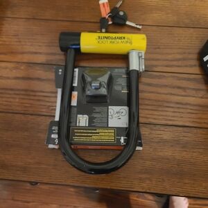 Kryptonite New York Standard Bike U-Lock, Heavy Duty Anti-Theft, 16mm Shackle